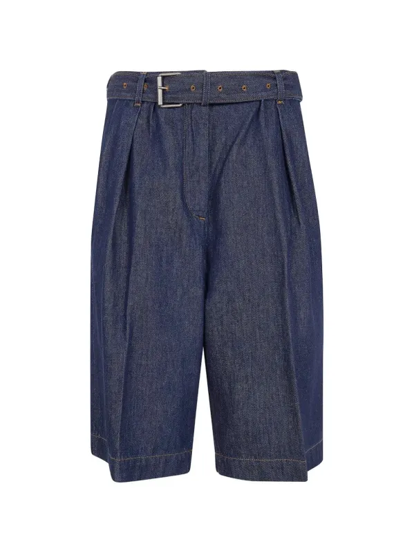 BELT DENIM SHORTS sold by Lord & Taylor