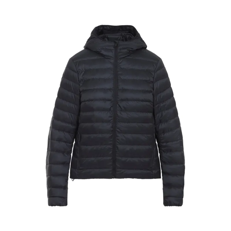 BLACK AETHERA HOODY POLYAMIDE JACKET sold by Lord & Taylor