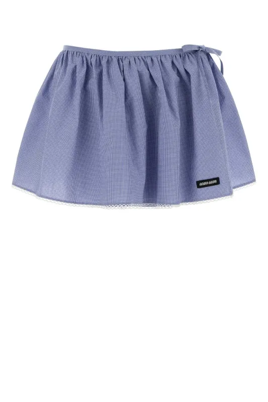 EMBROIDERED COTTON MINI SKIRT sold by Lord & Taylor