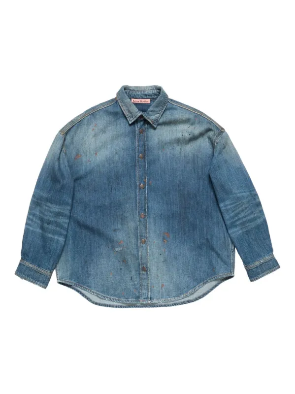 DENIM COTTON SHIRT made by Acne Studios