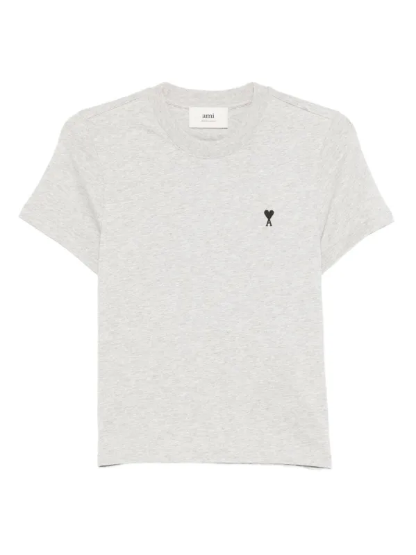 CROPPED CONTRASTED T-SHIRT made by Ami