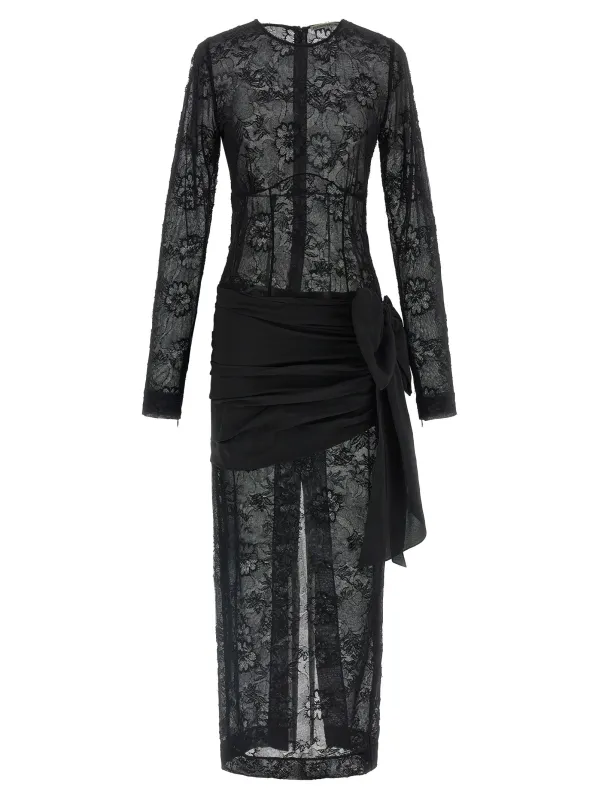 'Lace Bustier' dress made by Alessandra Rich