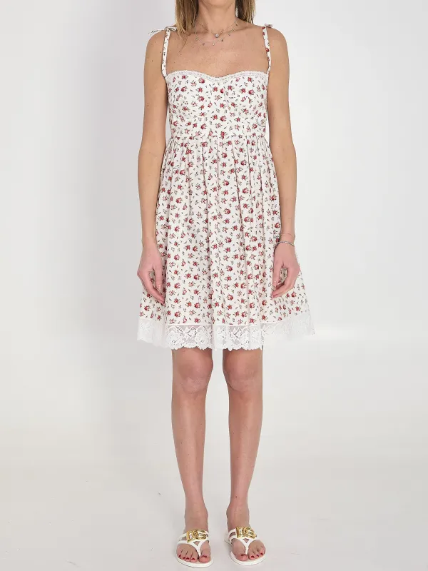 Short poplin dress made by Dolce & Gabanna