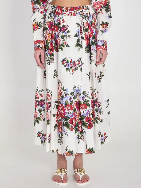 Long skirt with a floral print sold by Lord & Taylor