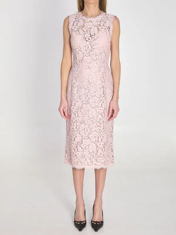 Lace midi dress sold by Lord & Taylor