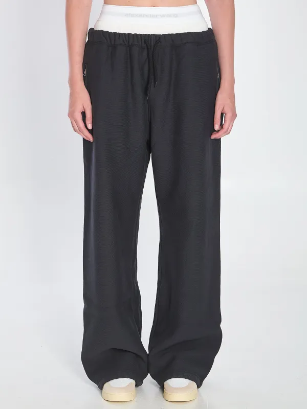 Sweatpants with brief made by Alexander Wang