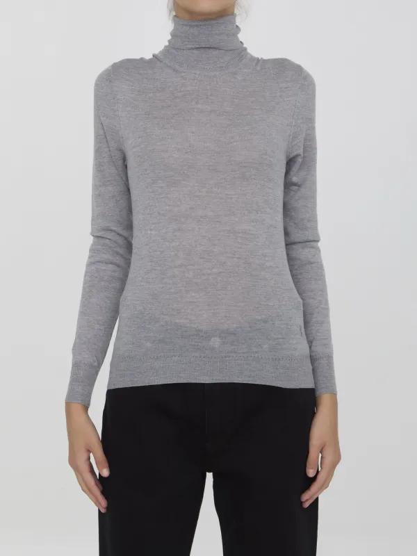 Wool turtleneck made by Yves Saint Laurent