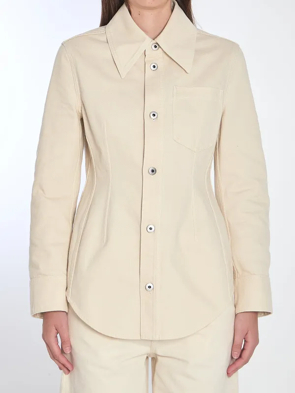 Denim shirt sold by Lord & Taylor