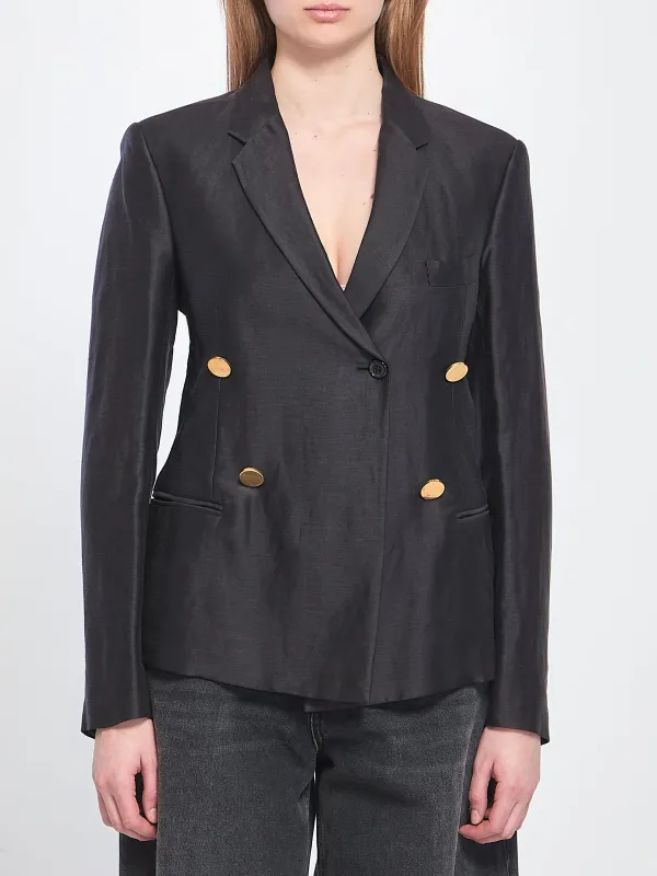 Double-breasted jacket made by Celine