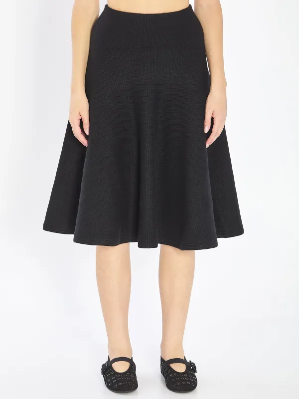 A-line knit skirt sold by Lord & Taylor