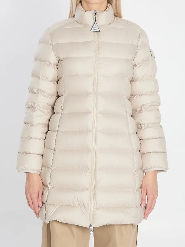 Igesse midi puffer jacket sold by Lord & Taylor