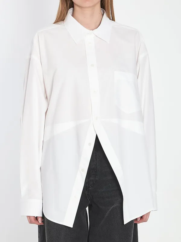 Poplin shirt made by Balenciaga