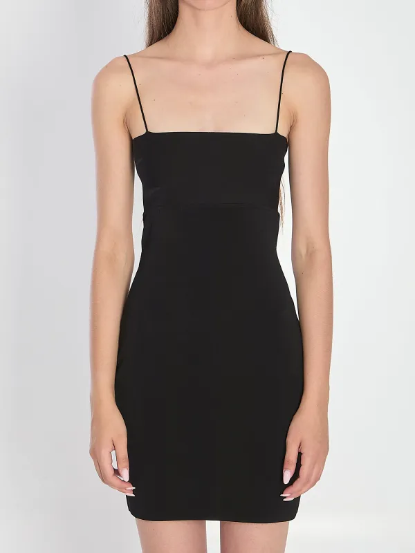 Mini slip dress sold by Lord & Taylor