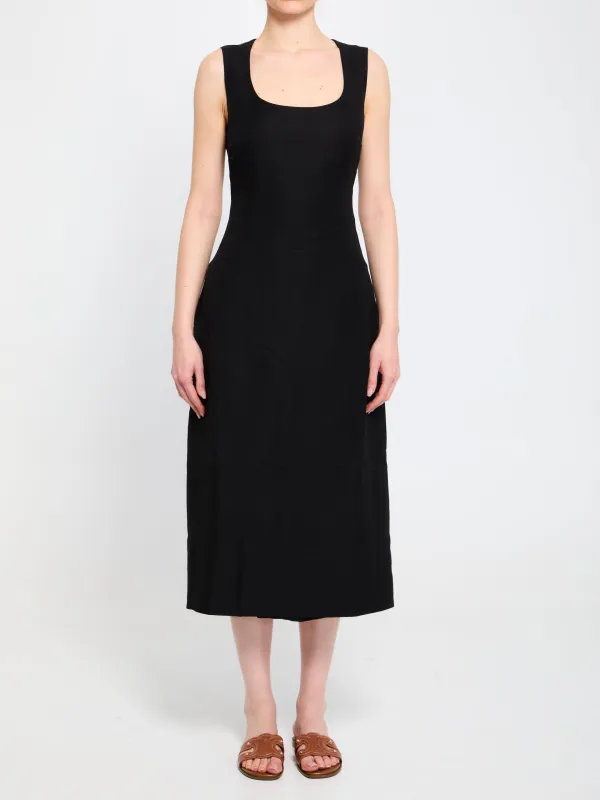 Tablier midi dress sold by Lord & Taylor