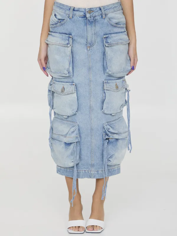 Cargo midi skirt sold by Lord & Taylor