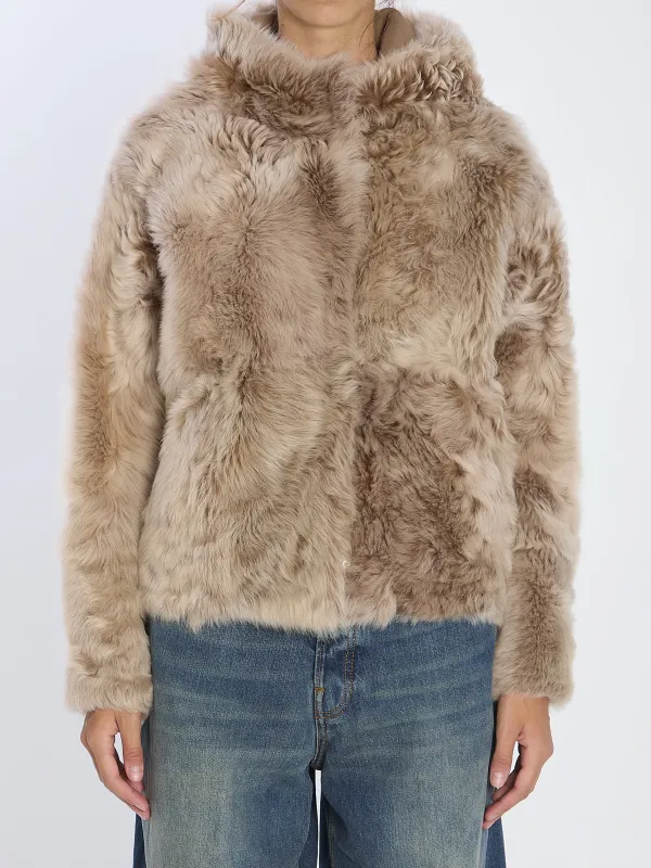 Lamb fur jacket sold by Lord & Taylor