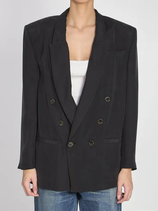 Habutai silk jacket sold by Lord & Taylor