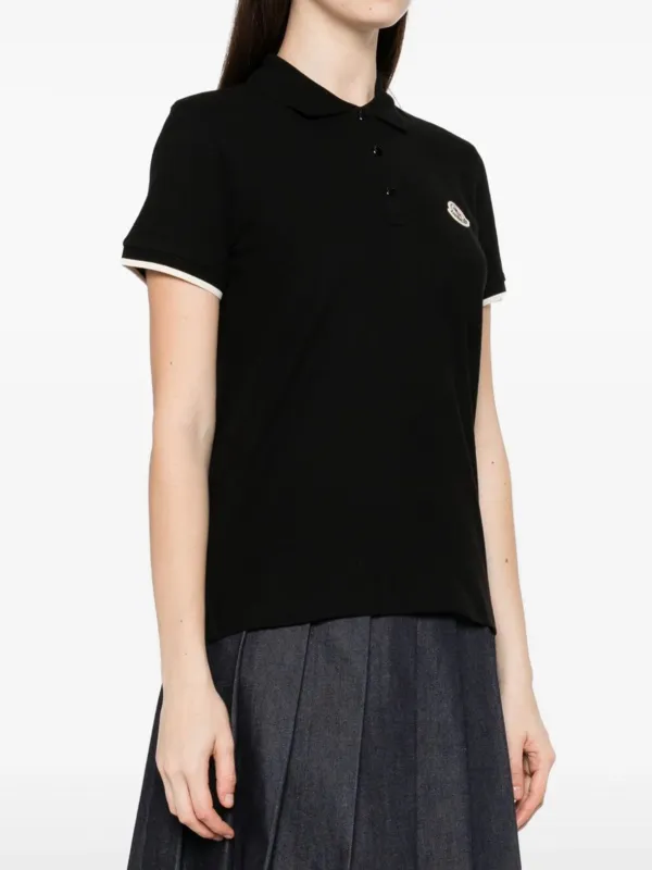 Cotton piqué polo shirt with logo sold by Lord & Taylor