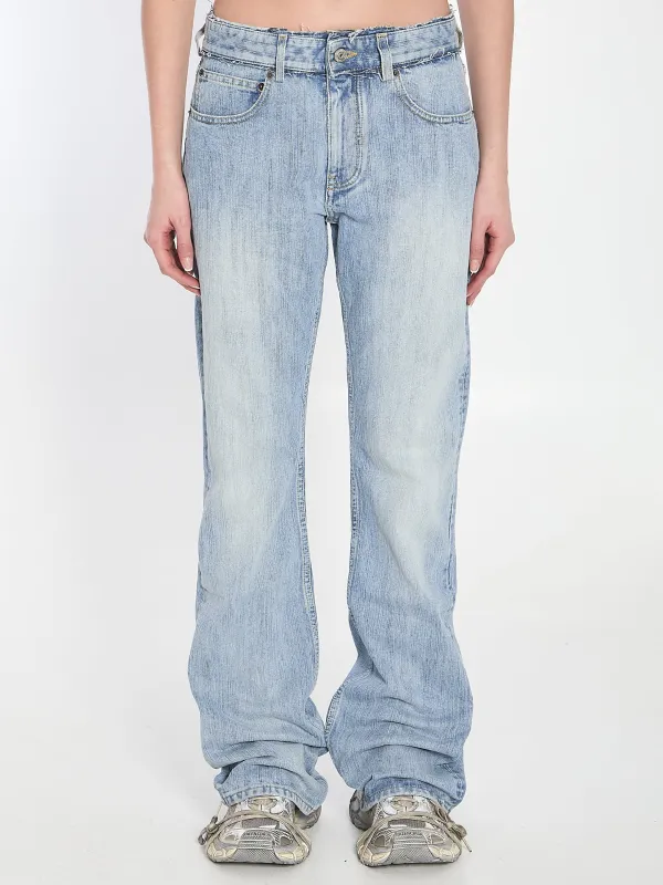 Low-rise jeans sold by Lord & Taylor