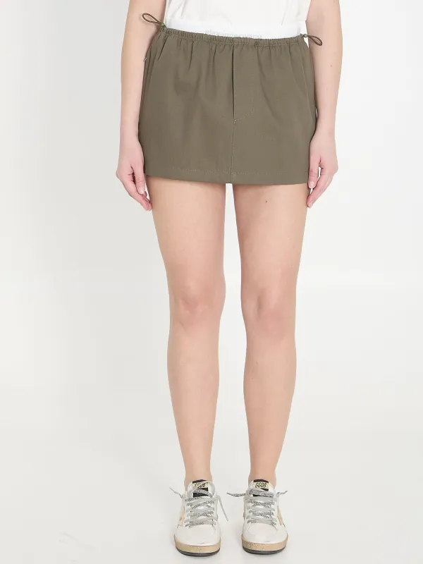 Mid-rise mini skirt sold by Lord & Taylor