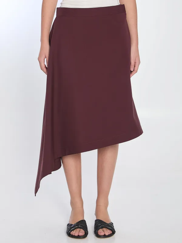 Tailored wool midi skirt sold by Lord & Taylor
