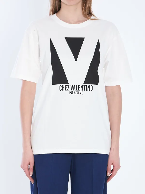 Chez Valentino t-shirt sold by Lord & Taylor