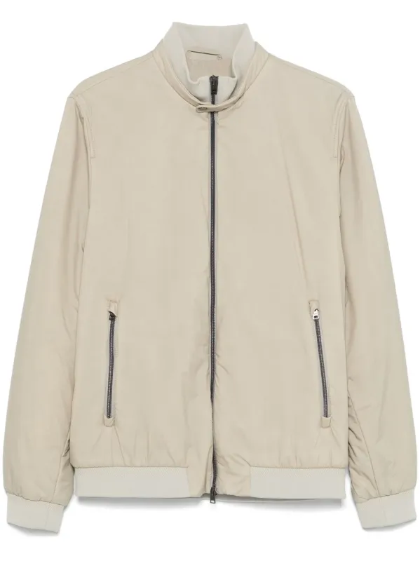 Bomber jacket in ecoage sold by Lord & Taylor
