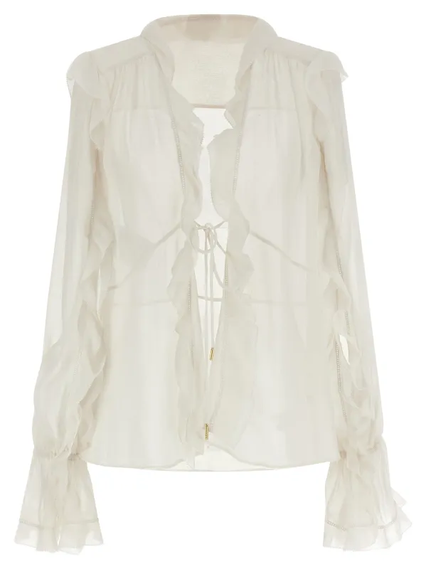 Silk blouse sold by Lord & Taylor