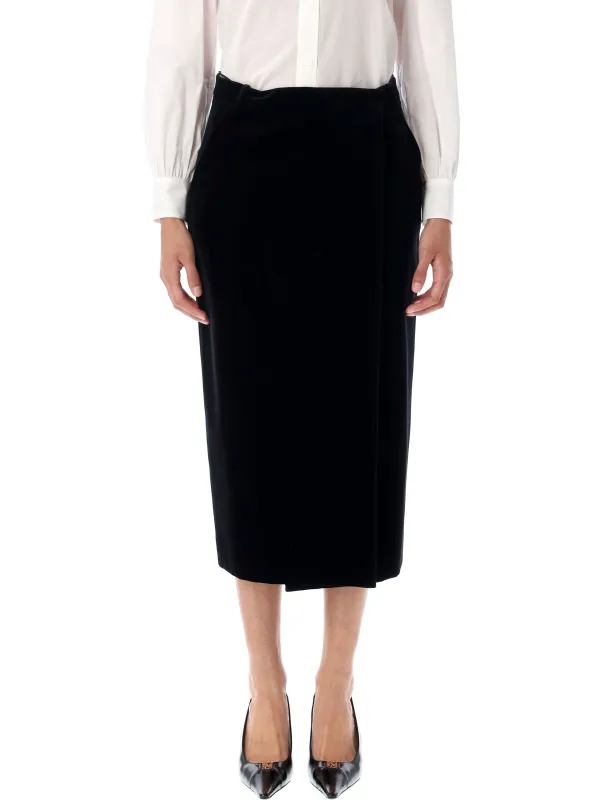 BLACK COTTON SKIRT sold by Lord & Taylor
