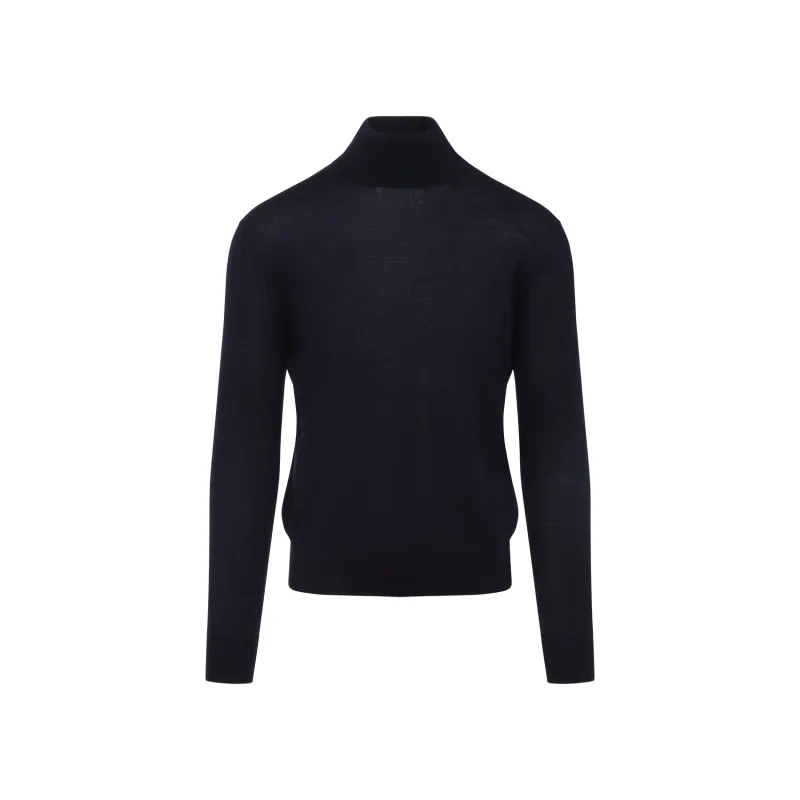 BLUE CASHMERE WOOL SILK PULLOVER sold by Lord & Taylor