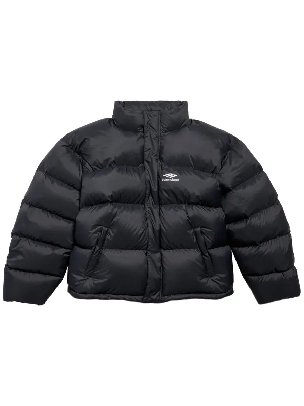 BLACK POLYAMIDE SKI PUFFER made by Balenciaga