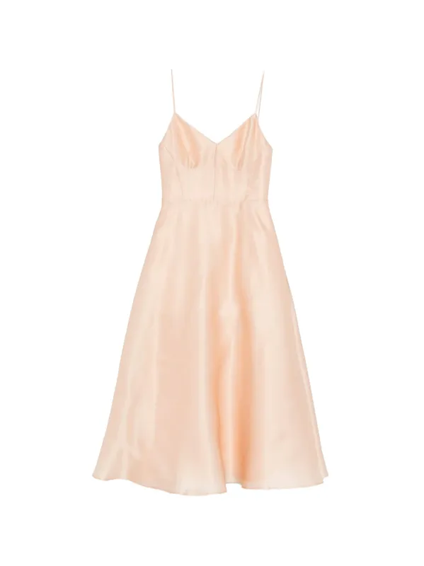 NUDE NEUTRALS SILK DRESS sold by Lord & Taylor