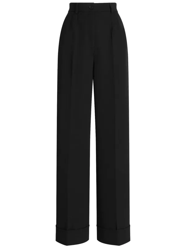 BLACK WOOL PANTS sold by Lord & Taylor