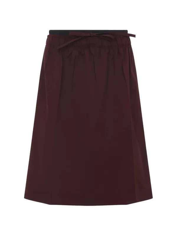 RED FABRIC POPLIN made by Prada