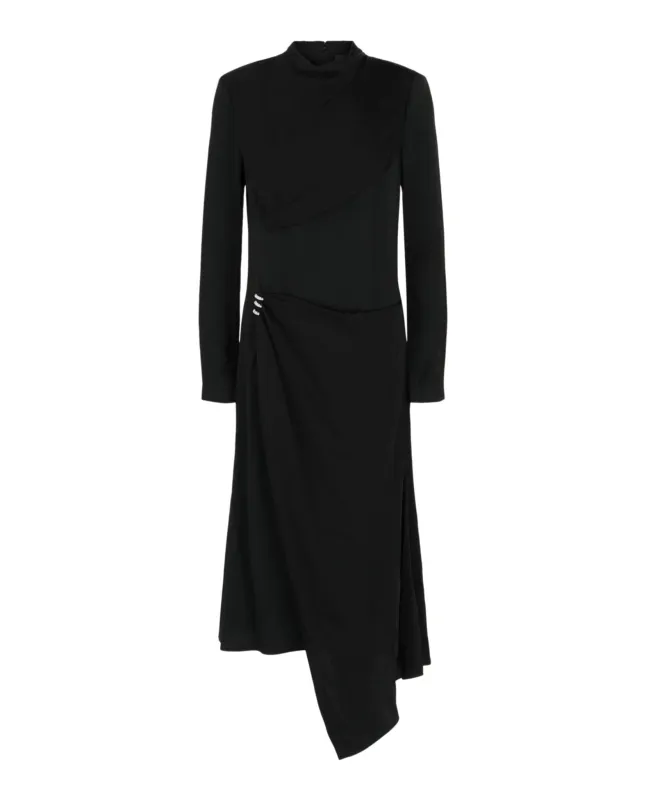 Crystal-Detail Satin Dress sold by Lord & Taylor