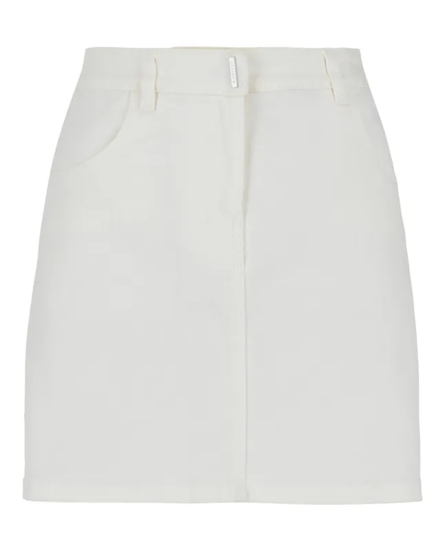 A-Line Denim Skirt made by Givenchy