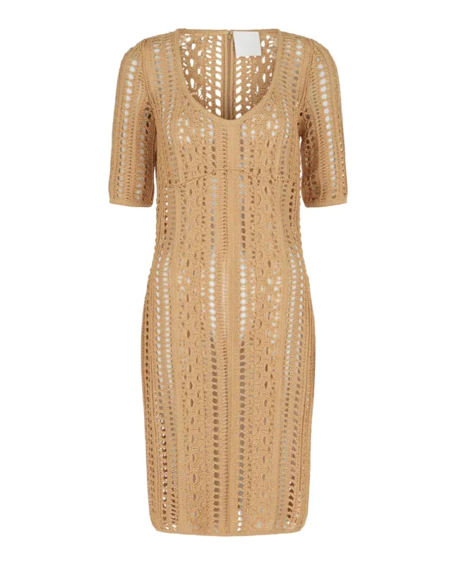 Open-Knit Crochet Dress sold by Lord & Taylor