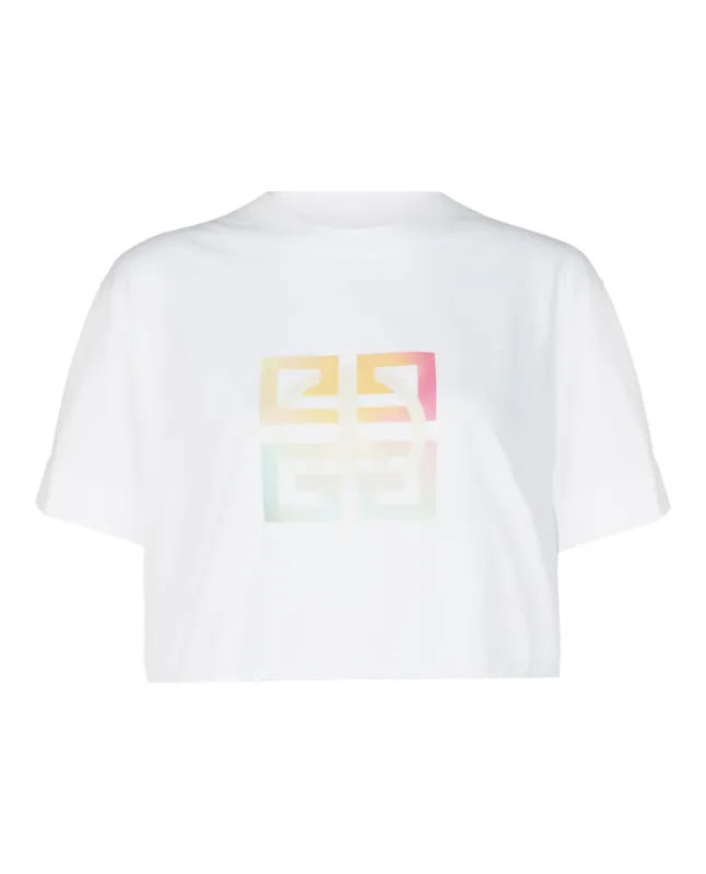 4G Peace Logo Crop Top sold by Lord & Taylor