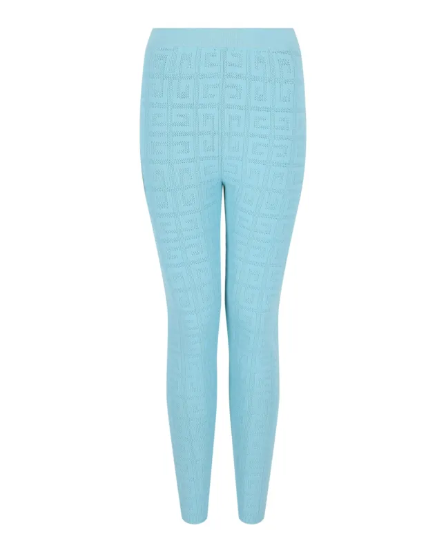 4G Monogram Knit Leggings sold by Lord & Taylor