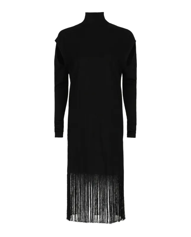 Cutout And Fringe Hem Dress sold by Lord & Taylor