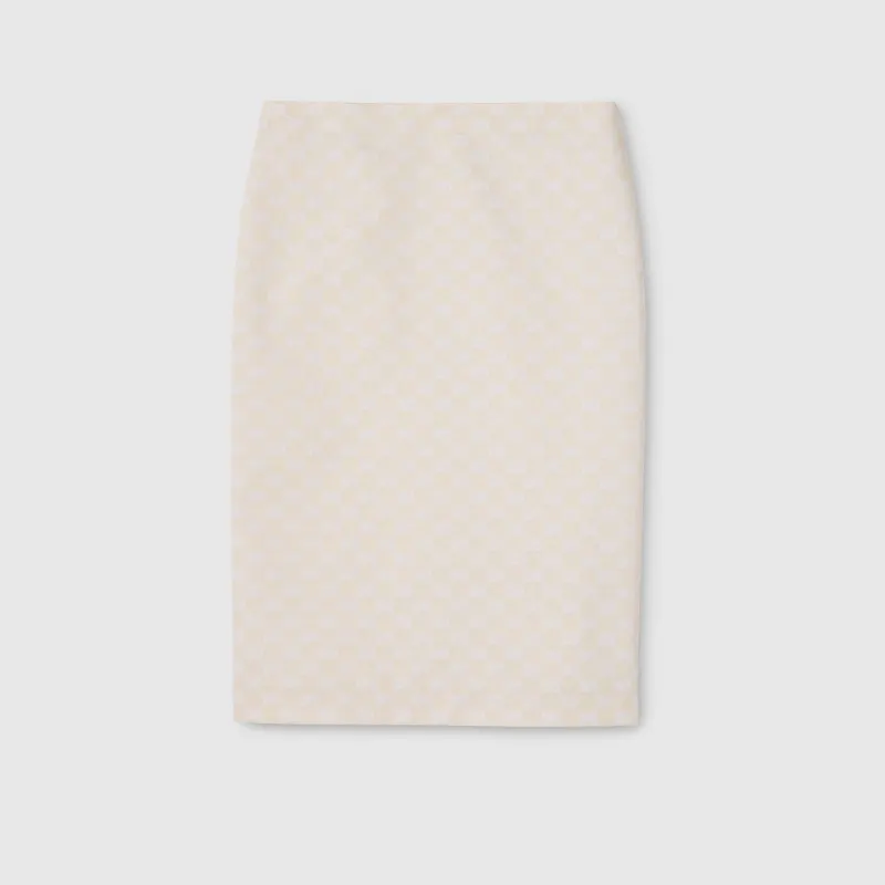 GG cotton gabardine skirt sold by Lord & Taylor