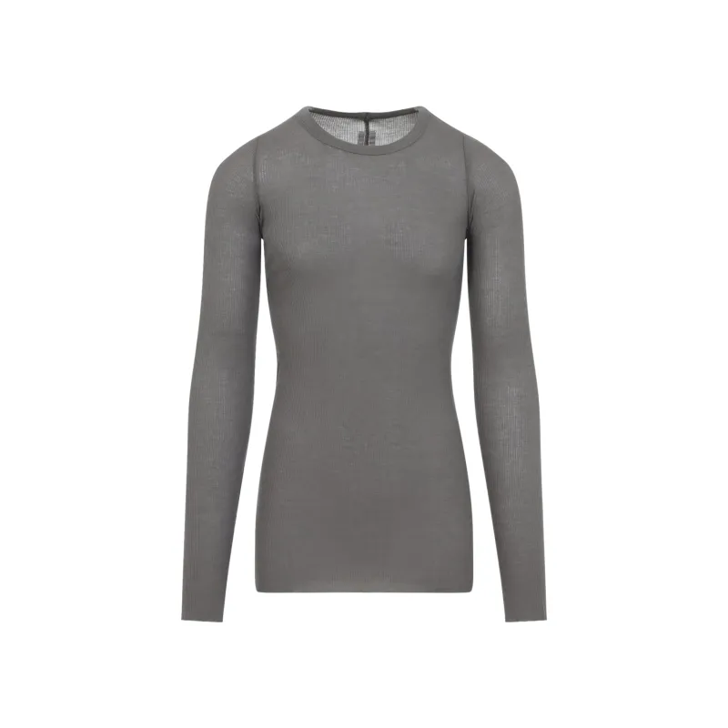 BROWN RIB LS VISCOSE T-SHIRT sold by Lord & Taylor