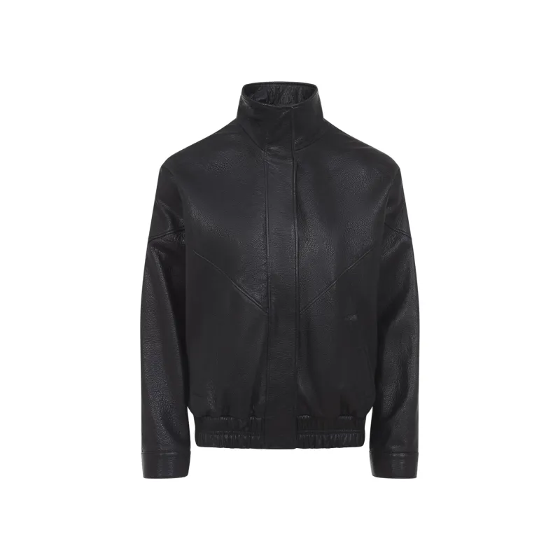 BLACK LAMB LEATHER JACKET sold by Lord & Taylor