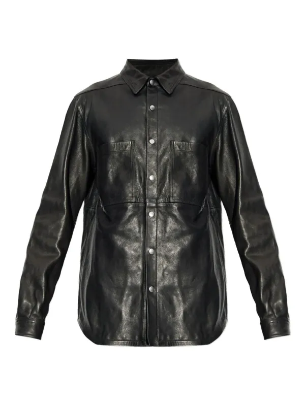 BLACK LAMB LEATHER JACKET sold by Lord & Taylor