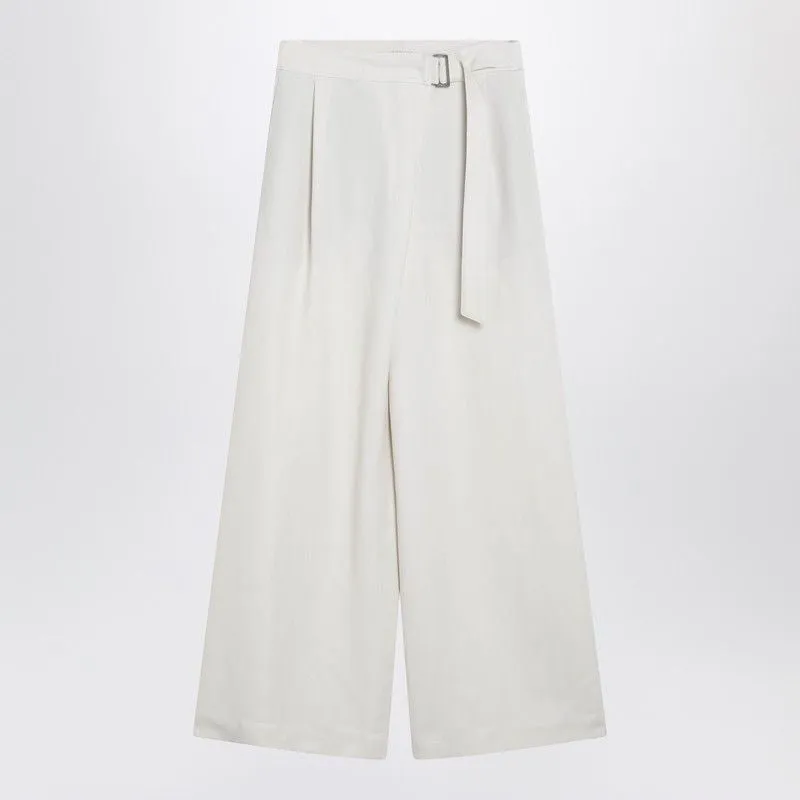 ECRU SARTORIAL WRAP TROUSERS sold by Lord & Taylor