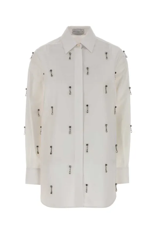 WHITE COTTON SHIRT made by Stella McCartney