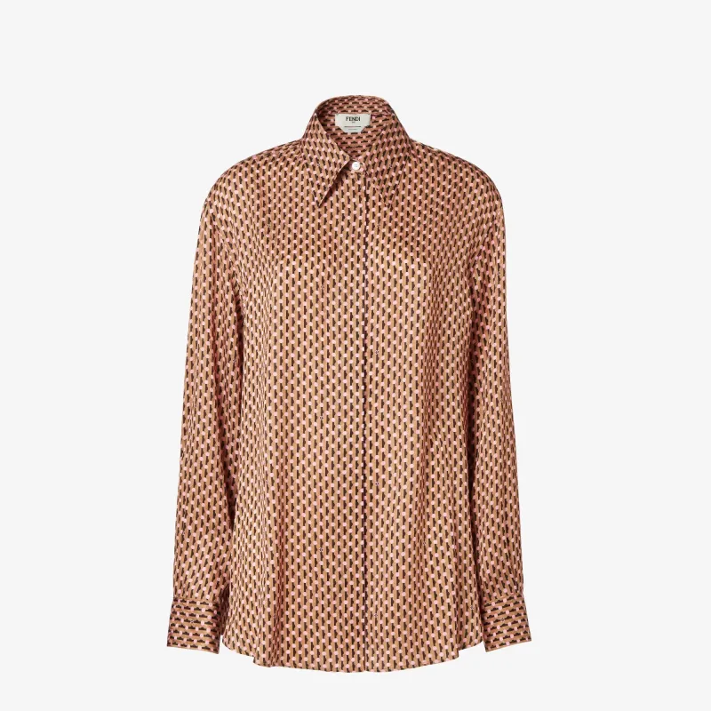 "Fendi Dots" silk shirt sold by Lord & Taylor