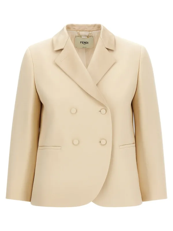 Silk lapel blazer sold by Lord & Taylor