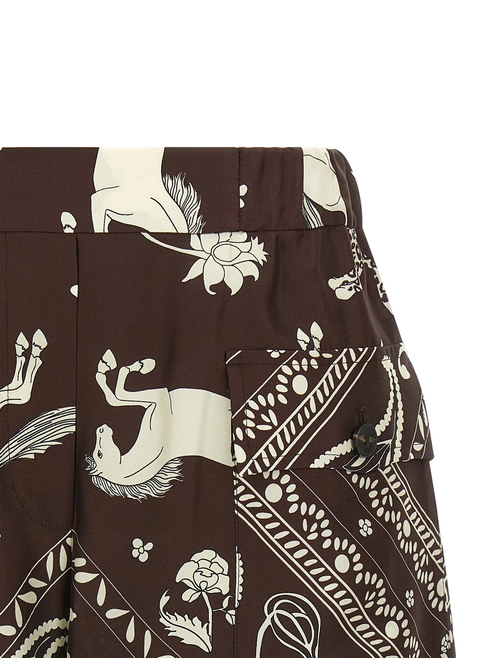 'Bandana' print bermuda shorts sold by Lord & Taylor product image thumbnail 3