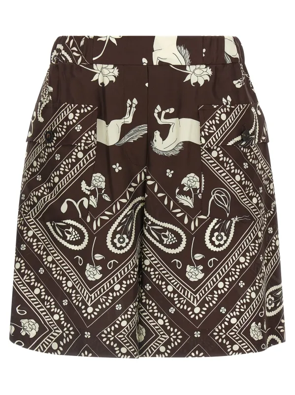 'Bandana' print bermuda shorts sold by Lord & Taylor